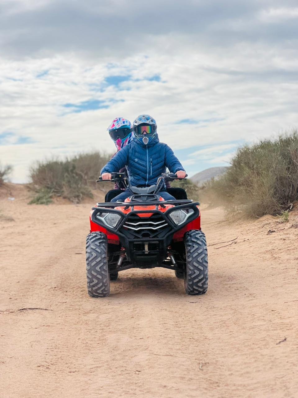 Sunset quad biking adventure